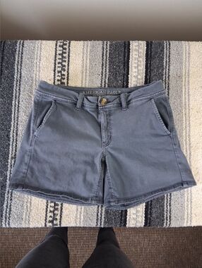 American Eagle Outfitters Gray Women's Chino Shorts